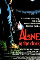 Alone in the Dark - French VHS movie cover (xs thumbnail)