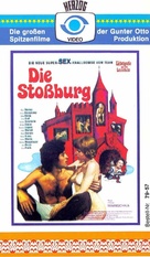 Die Sto&szlig;burg - German VHS movie cover (xs thumbnail)