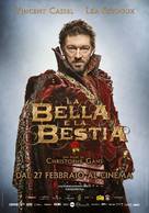 La belle &amp; la b&ecirc;te - Italian Movie Poster (xs thumbnail)