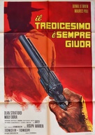 Il tredicesimo &egrave; sempre Giuda - Italian Movie Poster (xs thumbnail)