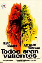 None But the Brave - Spanish Movie Poster (xs thumbnail)