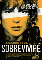 Sobrevivir&eacute; - Spanish Movie Poster (xs thumbnail)