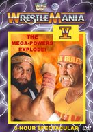 WrestleMania V - British DVD movie cover (xs thumbnail)