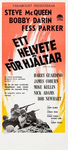 Hell Is for Heroes - Swedish Movie Poster (xs thumbnail)