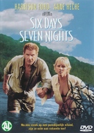 Six Days Seven Nights - Dutch DVD movie cover (xs thumbnail)