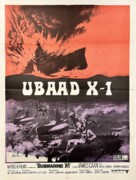 Submarine X-1 - Danish Movie Poster (xs thumbnail)