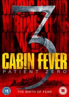 Cabin Fever: Patient Zero - British DVD movie cover (xs thumbnail)