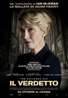 The Children Act - Italian Movie Poster (xs thumbnail)