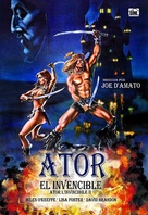 Ator 2 - L&#039;invincibile Orion - Spanish DVD movie cover (xs thumbnail)