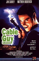 The Cable Guy - German VHS movie cover (xs thumbnail)