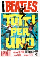 A Hard Day&#039;s Night - Italian Movie Poster (xs thumbnail)