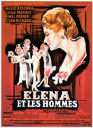 Elena et les hommes - French Movie Poster (xs thumbnail)