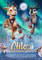 Niko - Beyond the Northern Lights - Finnish Movie Poster (xs thumbnail)