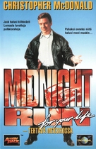 Midnight Run for Your Life - Finnish VHS movie cover (xs thumbnail)