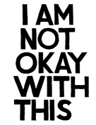 &quot;I Am Not Okay with This&quot; - Logo (xs thumbnail)