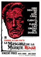 The Masque of the Red Death - Spanish Theatrical movie poster (xs thumbnail)