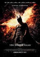 The Dark Knight Rises - Finnish Movie Poster (xs thumbnail)