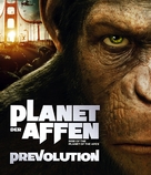 Rise of the Planet of the Apes - German Blu-Ray movie cover (xs thumbnail)