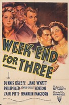 Weekend for Three - Movie Poster (xs thumbnail)