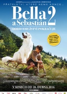 Belle et S&eacute;bastien, l&#039;aventure continue - Czech Movie Poster (xs thumbnail)