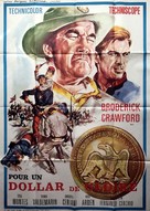 Per un dollaro di gloria - French Movie Poster (xs thumbnail)