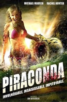 Piranhaconda - French DVD movie cover (xs thumbnail)