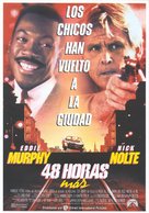 Another 48 Hours - Spanish Movie Poster (xs thumbnail)