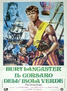 The Crimson Pirate - Italian Movie Poster (xs thumbnail)