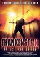 Frankenstein &amp; the Werewolf Reborn! - French Movie Poster (xs thumbnail)