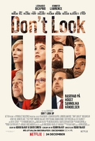 Don&#039;t Look Up - Swedish Movie Poster (xs thumbnail)