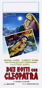 Due notti con Cleopatra - Italian Theatrical movie poster (xs thumbnail)