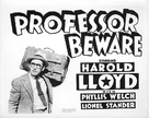 Professor Beware - Movie Poster (xs thumbnail)