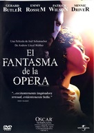 The Phantom Of The Opera - Spanish DVD movie cover (xs thumbnail)