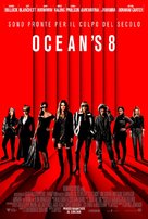 Ocean&#039;s 8 - Italian Movie Poster (xs thumbnail)