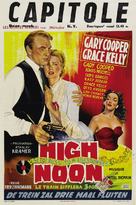 High Noon - Belgian Movie Poster (xs thumbnail)