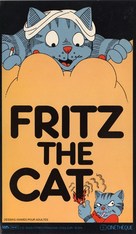 Fritz the Cat - French VHS movie cover (xs thumbnail)