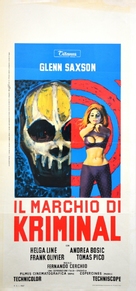Il marchio di Kriminal - Italian Movie Poster (xs thumbnail)