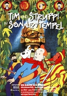 Tintin et le temple du soleil - German Movie Poster (xs thumbnail)