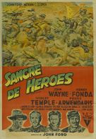 Fort Apache - Argentinian Movie Poster (xs thumbnail)