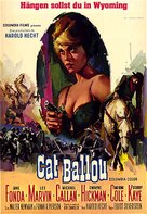 Cat Ballou - Belgian Movie Poster (xs thumbnail)