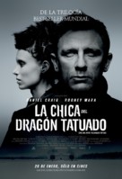 The Girl with the Dragon Tattoo - Chilean Movie Poster (xs thumbnail)