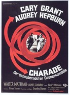 Charade - German Movie Poster (xs thumbnail)