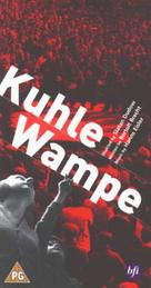 Kuhle Wampe - Wien behoort de wereld? - British Movie Cover (xs thumbnail)