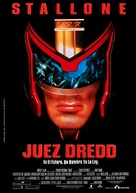 Judge Dredd - Spanish Movie Poster (xs thumbnail)