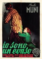 I Am a Fugitive from a Chain Gang - Italian Re-release movie poster (xs thumbnail)