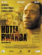 Hotel Rwanda - Spanish Theatrical movie poster (xs thumbnail)