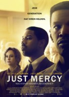 Just Mercy - German Movie Poster (xs thumbnail)