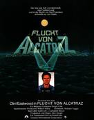Escape From Alcatraz - German Movie Poster (xs thumbnail)