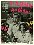 L&#039;arme &agrave; gauche - French Movie Poster (xs thumbnail)