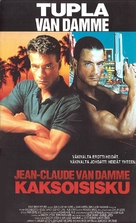 Double Impact - Finnish VHS movie cover (xs thumbnail)